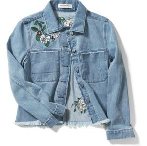 H&MxCoachella Embroidered Denim Jacket
